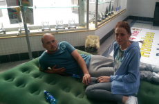 Homeless couple sleeping at council had an injunction taken out against them