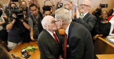 After 54 years together, this gay couple in their 80s have finally tied the knot