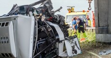 Driver killed, child in intensive care as bus carrying schoolchildren crashes