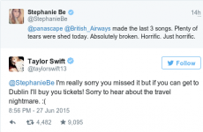 Taylor Swift just bought a fan tickets to her Dublin show and we're not jealous at all