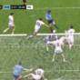 Ouch! Diarmuid Connolly got whacked full in the face by Bernard Brogan's powerful volley