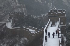 The Great Wall of China is disappearing