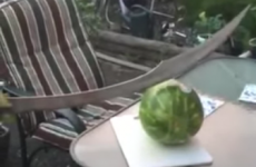 This is why you probably shouldn't cut a watermelon with a sword