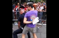 This cop danced his arse off at the Pride parade and now he's going viral