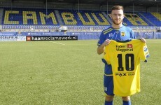 After signing a new contract yesterday, Ireland's Jack Byrne is on the move*