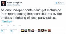 What will Haughey do next?