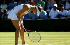 Bra strap lands Eugenie Bouchard with dress code violation ... and she's then beaten at Wimbledon