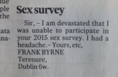 The biggest Dad joke ever appears in today's Irish Times letter pages
