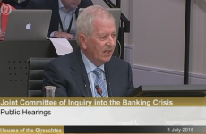 Banking inquiry suspended as Charlie McCreevy clashes with Pearse Doherty