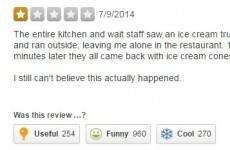 This is the most devastating Yelp review of all-time