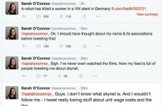 This journalist's unfortunate name has made her an accidental viral sensation