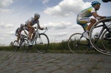 How many slices of pizza could a Tour De France cyclist eat per day?
