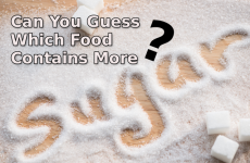 Can You Guess Which Food Has the Most Sugar?