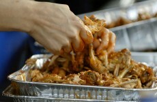 Watch: Competitive eating's 'Black Widow' eat 183 chicken wings