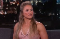 Ronda Rousey's comments on Jimmy Kimmel Live don't bode well for her next opponent