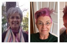 This Mam decided to get an amazing haircut before going through chemo