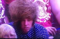 This Wimbledon spectator's bushy hair is bringing the internet so much joy