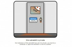 Sections of Reddit have been shut down over a protest