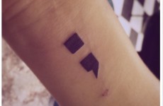Here's why people around the world are getting semicolon tattoos to inspire others