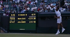 After more than 4 hours and 2 days, the Isner v Cilic mini-marathon is finally over