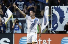Keane celebrates 4 July with a hat-trick as Gerrard is introduced to LA Galaxy fans