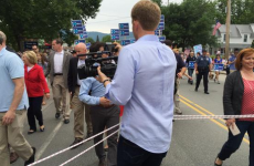 Hillary Clinton's aides have an unorthodox way of keeping the media away from her