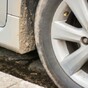 Four men injured as rally car loses control and veers into spectators