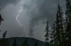 Lightning caused the biggest headache for telly transmissions in 12 years yesterday
