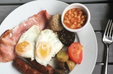 This picture of a fry caused a massive debate about beans in full Irish breakfasts
