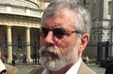 Gerry Adams hits out at idiots and imbeciles