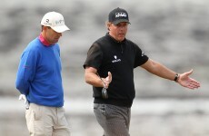 Padraig Harrington brought a 5-time major winner to his local golf club on Sunday