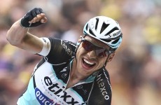 'Pure happiness' for Martin* as he triumphs at Tour de France stage 4