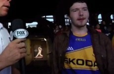 These two Irish men just made a bit of an impression on millions of American baseball fans