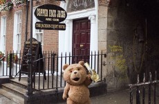 Ted (yes, the teddy bear) visited Coppers, and confirmed he did not father the Coppers baby