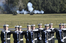 If you heard cannon fire around the Phoenix Park today, don't panic