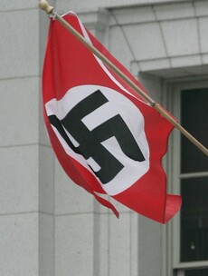 Unionists condemn 'evil' Swastika flown near Loyalist bonfire