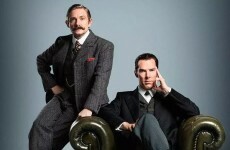 One single image from the Sherlock Christmas special was released, and Twitter erupted