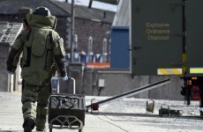 Bomb squad called out after pipe bomb left outside house