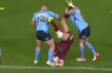 As usual, there was plenty of dirty hits in yesterday's State of Origin game
