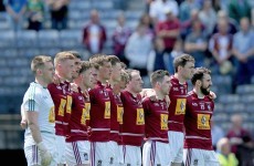 The Westmeath team for Sunday's Leinster final has been named