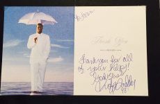 Sean 'P Diddy' Combs has a picture of himself on his stationery