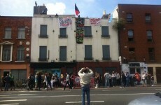 A vacant hostel has been reclaimed by housing activists