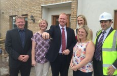 Families who were forced out of their homes by pyrite move back in