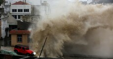 Almost a million people have been evacuated from China's east coast