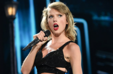 The United States women's soccer team joined Taylor Swift on stage last night