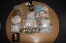 The gardaí have seized €150,000 worth of cocaine and marijuana