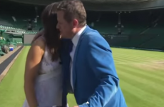 This BBC Wimbledon reporter hugged a guest and made things SO awkward