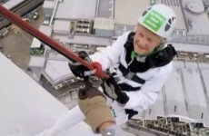 Watch this 101-year-old break her own abseiling world record