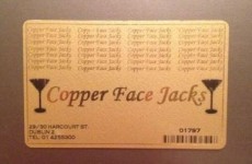 A Dublin lad is selling his Coppers Gold Card for a whopping €250