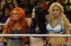 Irish wrestler Becky Lynch made her WWE Raw debut last night